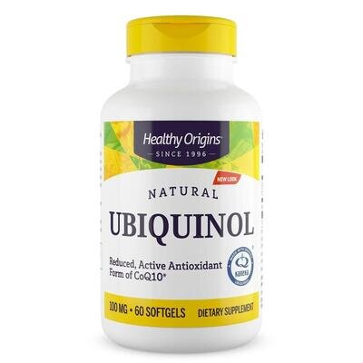 Убіхінол Healthy Origins Ubiquinol 100 мг, 60 капсул