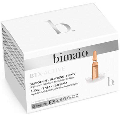 Ампули для обличчя Bimaio BTX-Active відновлюючі, 10 шт х 2 мл