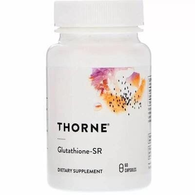 Глутатіон Thorne Research Glutathione-SR 175 мг, 60 капсул