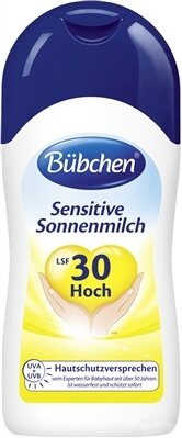Молочко сонцезахисне Bubchen Sensitive SPF30, 50 мл