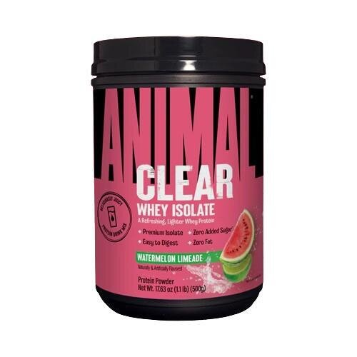 Протеїн Universal Nutrition Animal Clear Whey Isolate кавун-лайм, 500 г