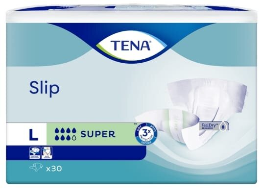 Підгузки для дорослих Tena Slip Super Large, 30 штук