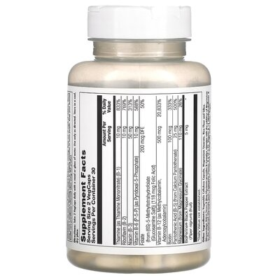 Стрес B Маг Гліцинат KAL Stress B Mag Glycinate, 60 веганських капсул