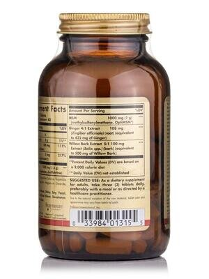 Глюкозамін МСМ комплекс Solgar Glucosamine MSM Complex таблетки №120