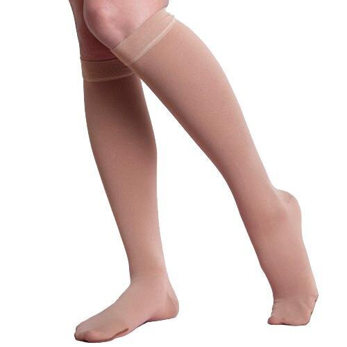 Гольфи компресійні Venotonia Soft клас компресії 1, закритий носок, короткі, колір карамель, розмір 4