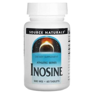 Інозин Source Naturals Inosine 500 мг, 60 таблеток