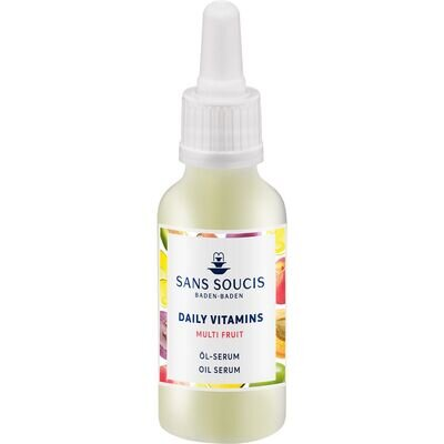 Сироватка для обличчя Sans Soucis Daily Vitamins Мультифруктова олійна для всіх типів шкіри, 30 мл