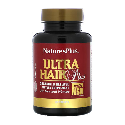 Комплекс для росту та оздоровлення волосся для чоловіків та жінок Nature's Plus Ultra Hair For Men & Women, 60 таблеток