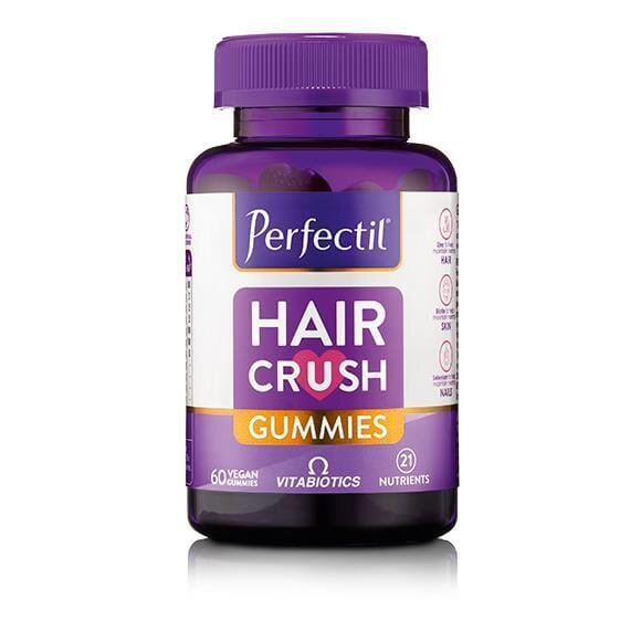 Перфектил Hair Crush Gummies пастилки жувальні для пошкодженого волосся №60