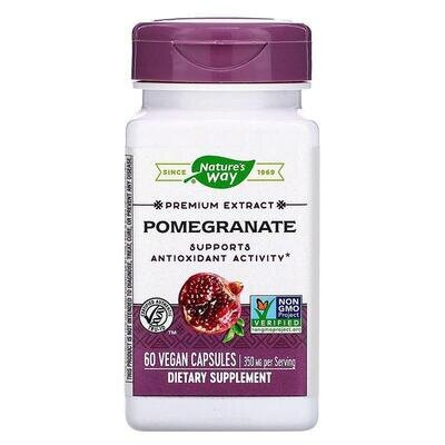 Гранат Nature's Way Pomegranate 350 мг стандартизований, 60 капсул