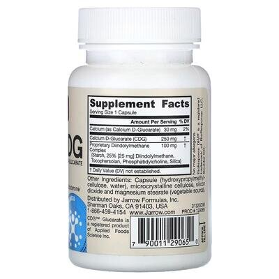 Формула детоксикації Jarrow Formulas DIM + CDG, 30 капсул