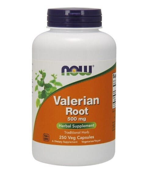 Валеріани корінь NOW Valerian Root 500 мг вег. капсули №250