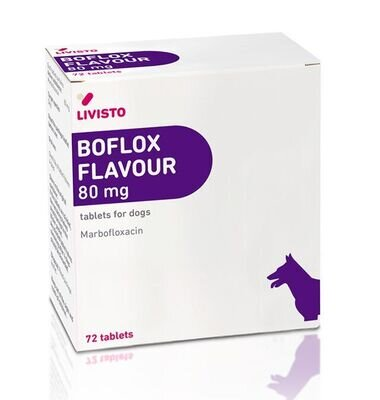 Бофлокс (Boflox Марбофлоксацин) (ДЛЯ ТВАРИН) 80 мг, 1 шт