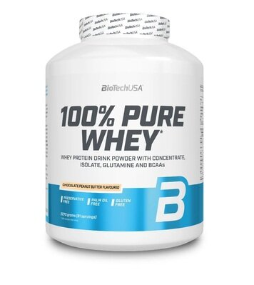 Протеїн Biotech 100% Pure Whey chocolate peanut butter, 2,27 кг