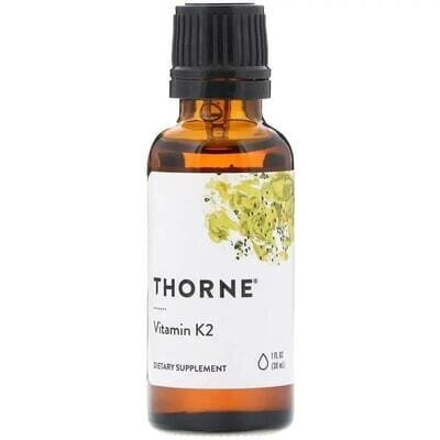 Вітамін К2 Thorne Research Vitamin K2 рідкий, 30 мл