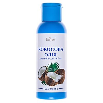 Кокосова олія Enjee для волосся і тіла, 100 мл