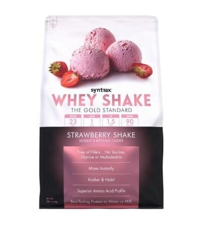 Протеїн Syntrax Whey Shake strawberry shake, 2,3 кг