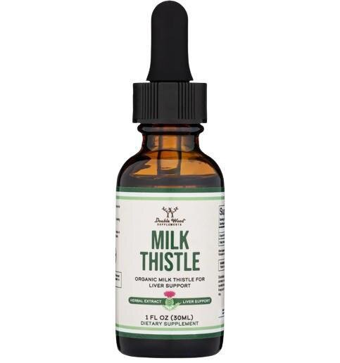 Розторопша Double Wood Milk Thistle Organic Seed 108 мг в 1 мл, 30 мл