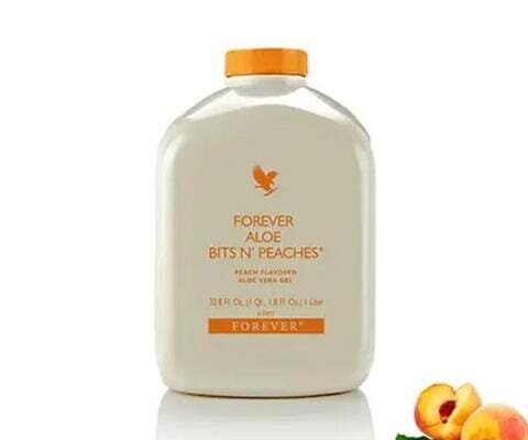 Форевер Гель Алое з персиком Forever Living Aloe Bits N' Peaches, 1000 мл