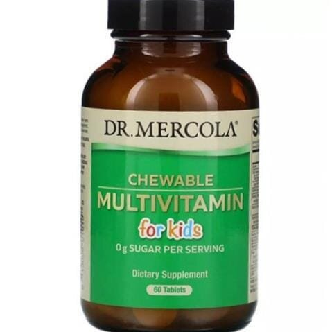 Мультивітаміни для дітей Dr. Mercola Multivitamin for Kids, 60 таблеток