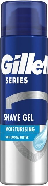 Гель для гоління Gillette Series Moisturizing Зволожуючий, 200 мл