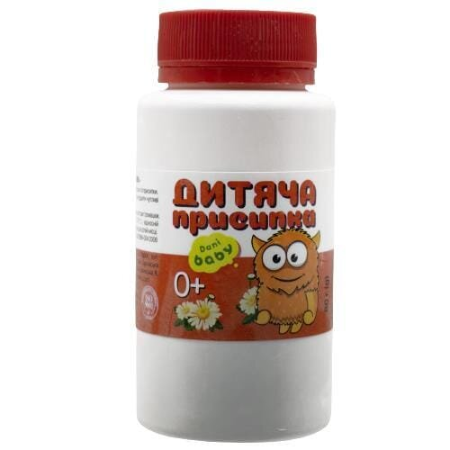 Присипка дитяча Dani Baby з ромашкою, 80 г