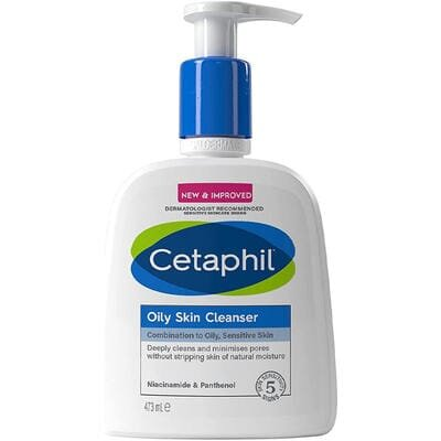 Засіб для обличчя Cetaphil Oily Skin Cleanser для очищення жирної шкіри, 473 мл