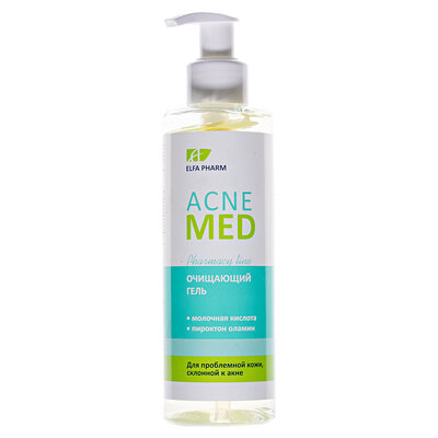 Гель для вмивання Elfa Pharm Acne Med очищуючий, 200 мл