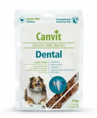 Ласощі для собак Canvit Dental LB, 250 г