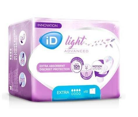 Прокладки урологічні iD Light Advanced Extra для жінок, №10