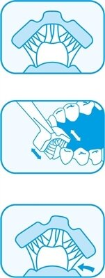 Зубна щітка Dr. Barman's Superbrush Compact тристороння компактна