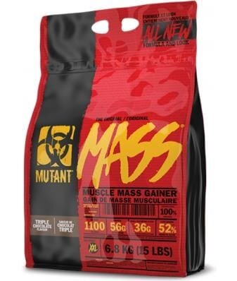 Гейнер Mutant Mass, потрійний шоколад, 6800 г
