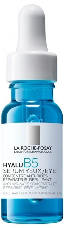 Сироватка La Roche-Posay Hyalu B5 для корекції зморщок та відновлення пружності чутливої шкіри навколо очей, 15 мл