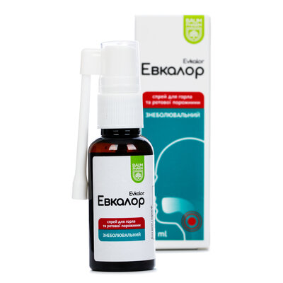 Евкалор Baum Pharm спрей для горла по 30 мл у флак.