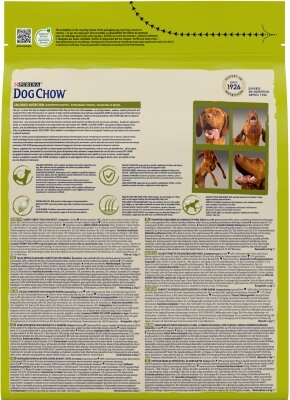 Корм сухий для дорослих собак Purina Dog Chow Adult Lamb зі смаком ягняти, 2,5 кг