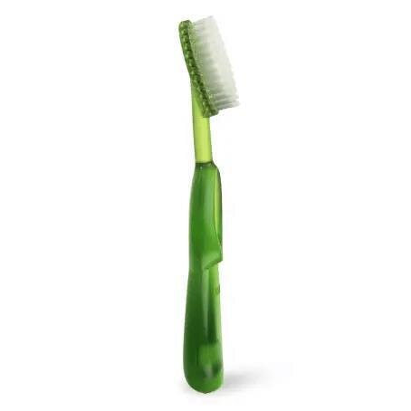 Зубна щітка Radius Big Brush Original Right hand для правші, м'яка, світло-зелений