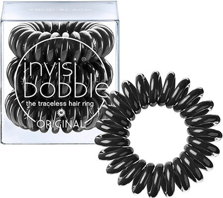 Резинка-браслет для волосся Invisibobble Original True Black, 3 шт