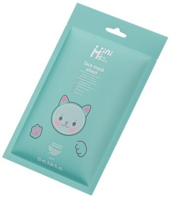 Маска для обличчя тканинна MiniMi Kids Beauty Алое, 25 мл