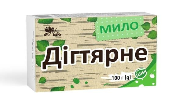 Мило туалетне Шик дігтярне, 100 г