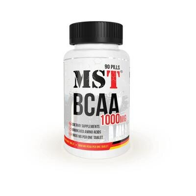 Амінокислоти MST Nutrition BCAA 1000, 90 таблеток