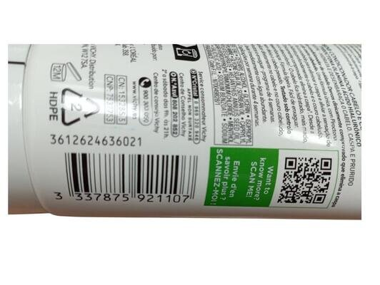 Кондиціонер Vichy Dercos Anti-dandruff дерматологічний проти лупи для усіх типів волосся та подразненої шкіри голови, 200 мл