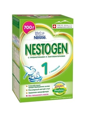 Суміш суха молочна Nestogen 1 для дітей від народження, 700 г