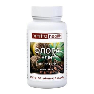 Флора Клін + Чорний горіх Amrita таблетки №60