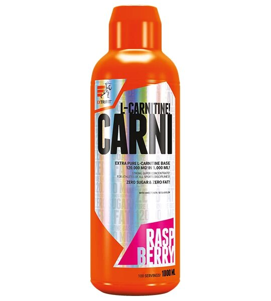 Карнітин Extrifit Carni 120.000 малина, 1000 мл