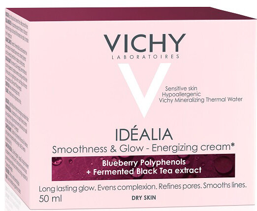 Крем-догляд для обличчя Vichy Idealia відновлення і сяйво для сухої шкіри 50 мл