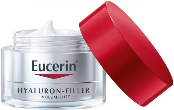Крем для обличчя Eucerin Hyaluron Filler + Volume Lift SPF15 денний для відновлення контуру обличчя для нормальної і комбінованої шкіри (89761), 50 мл