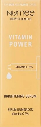 Сироватка для обличчя Numee Vitamin Power освітлююча з вітаміном С, 30 мл