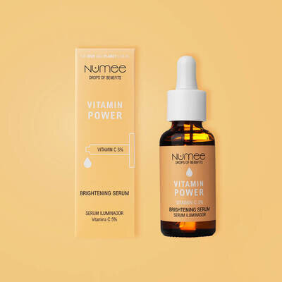 Сироватка для обличчя Numee Vitamin Power освітлююча з вітаміном С, 30 мл