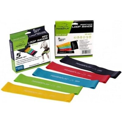 Набір еспандер-петель Power Play Set Mini Loop Band, PP-4113 (10-20 кг)