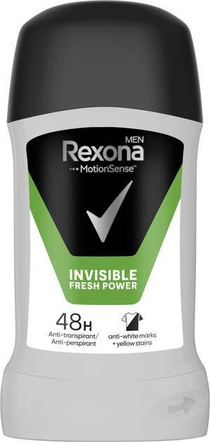 Дезодорант-антиперспірант стік Rexona MEN Невидима свіжість, 50 мл